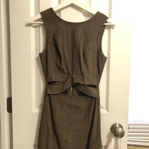 [worn once] GUESS BY MARCIANO suede dress